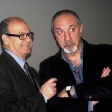 Luigi Pallotta con Enzo De Camillis alla presentazione di UNO STUDENTE DI NOME ALESSANDRO