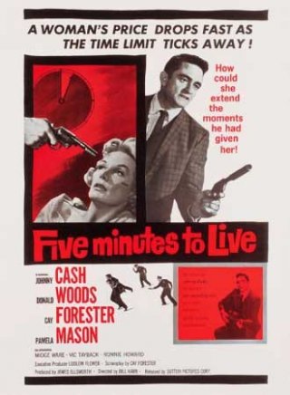 Five Minutes to Live: la locandina del film