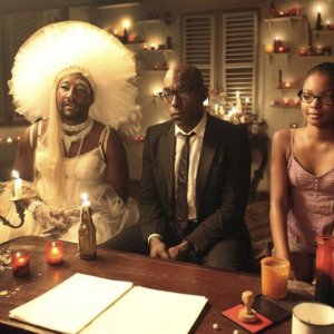 Lucien Jean-Baptiste e Loreyna Colombo nel film 30° couleur con Edouard Montoute