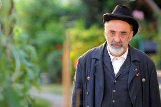 Alessandro Haber in una scena del film tv di Rai Uno, Il sogno del maratoneta