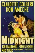 La signora di mezzanotte: la locandina del film