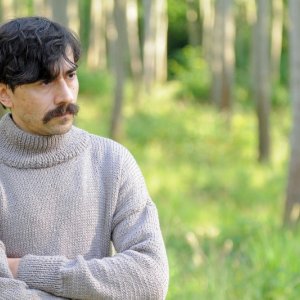 Luigi Lo Cascio in una scena del film tv di Rai Uno, Il sogno del maratoneta