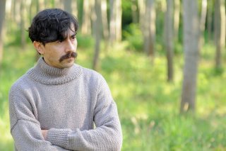 Luigi Lo Cascio in una scena del film tv di Rai Uno, Il sogno del maratoneta