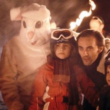 Stefano Cassetti con Léon Brachet e Valentine Klingberg in Le paradis des bêtes