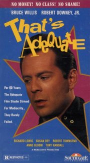 That's Adequate: la locandina del film