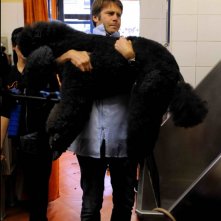 Emanuele Filiberto di Savoia è un toelettatore 'principiante' nel reality Il lavoro nobilita.