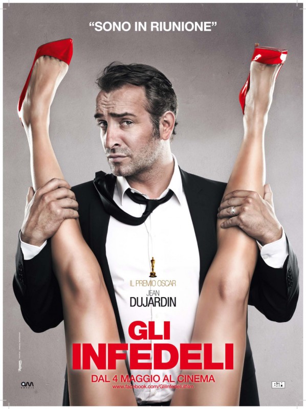 Gli Infedeli Jean Dujardin In Riunione In Uno Dei Teaser Poster Italiani Del Film 235013