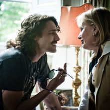 I più grandi di tutti: Marco Cocci insieme a Catherine Spaak in una scena del film