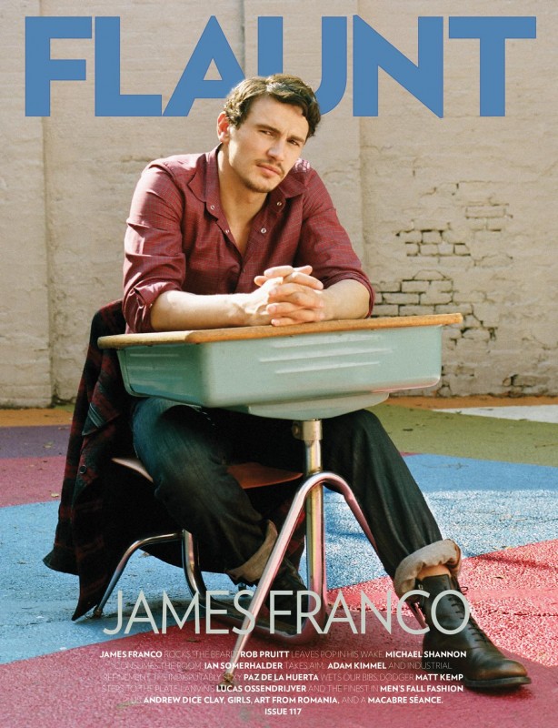 James Franco Sulla Cover Del Magazine Flaunt 235058