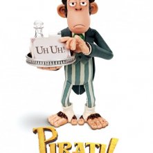 Pirati Briganti Da Strapazzo Character Poster Esclusivo Italiano Con Lo Scimpanzuomo 234934