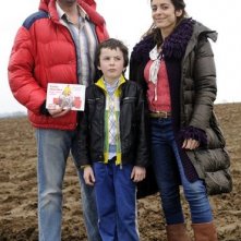 Cédric Constantin, François Damiens  con Audrey Dana in una immagine promo di Torpedo