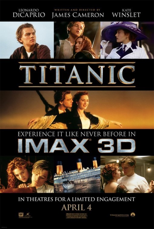 Titanic In 3D Nuovo Poster Imax 235164