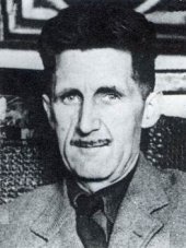 Una foto di George Orwell