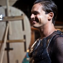 Good as You: Enrico Silvestrin sorride sul set del film