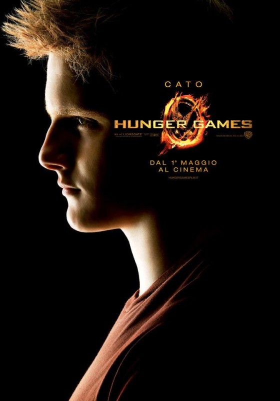 Hunger Games Character Poster Italiano Per Cato Alexander Ludwig 235296