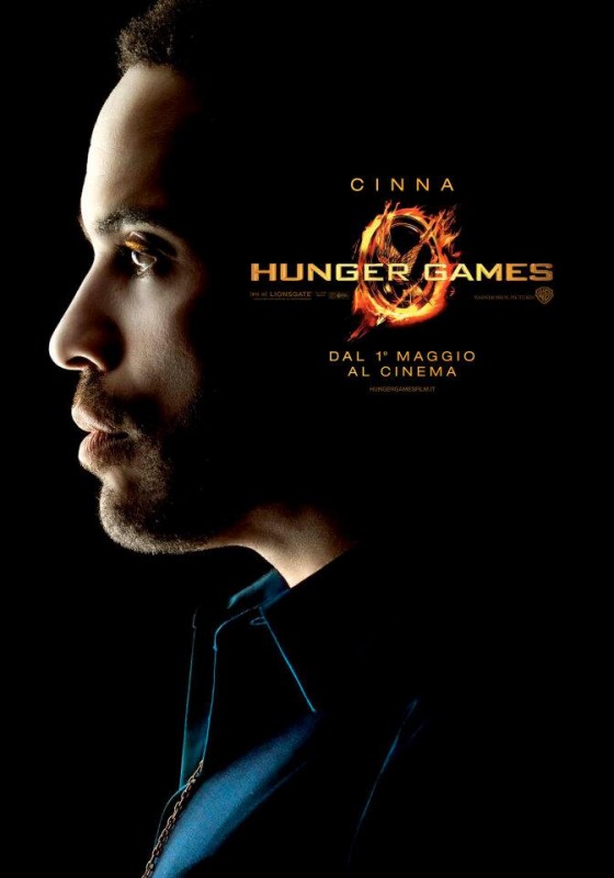 Hunger Games Character Poster Italiano Per Cinna Lenny Kravitz 235291