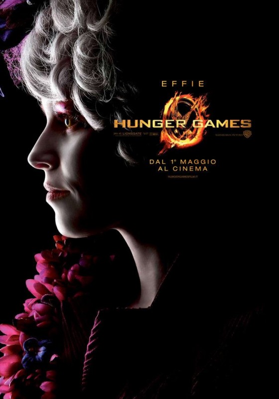 Hunger Games Character Poster Italiano Per Effie Elizabeth Banks 235294