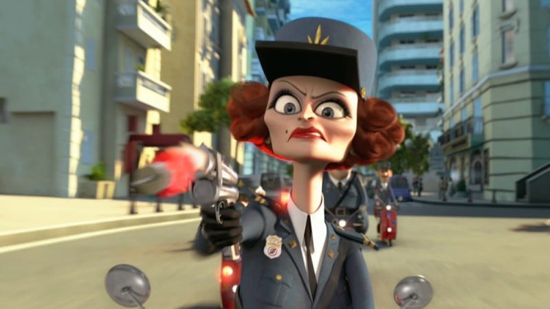 Madagascar 3 Ricercati In Europa Il Capitano Dubois Doppiato Da Frances Mcdormand Prende La Mira In  235304