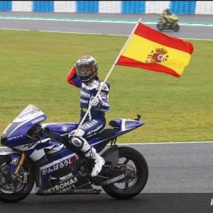 Fastest - Il più veloce: Jorge Lorenzo in una scena del documentario su Valentino Rossi