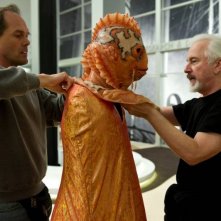 Men In Black 3 Il Make Up Artist Rick Baker Al Lavoro Sul Set Del Film 235442