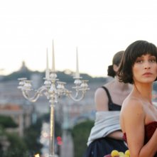 Nero Wolfe: Giulia Bevilacqua in una scena della fiction