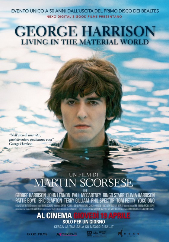 George Harrison Living In The Material World La Locandina Italiana Del Film 235573