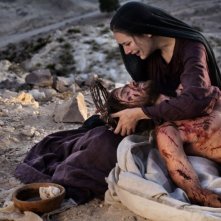 Alissa Jung con Andreas Pietschmann nella fiction Maria di Nazaret