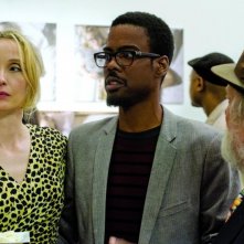 Chris Rock con Julie e Albert Delpy (di spalle) in 2 Days in New York