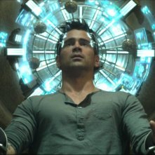 Colin Farrell in una scena di Total Recall