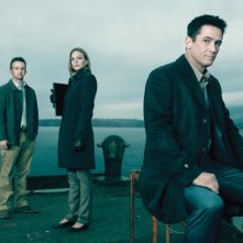 The Killing: Eric Ladin, Kristin Lehman e Billy Campbell in una immagine promozionale della stagione 2