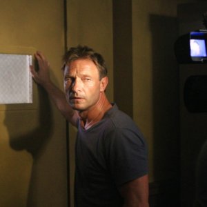 The River: Thomas Kretschmann in una scena (episodio The Experiment)