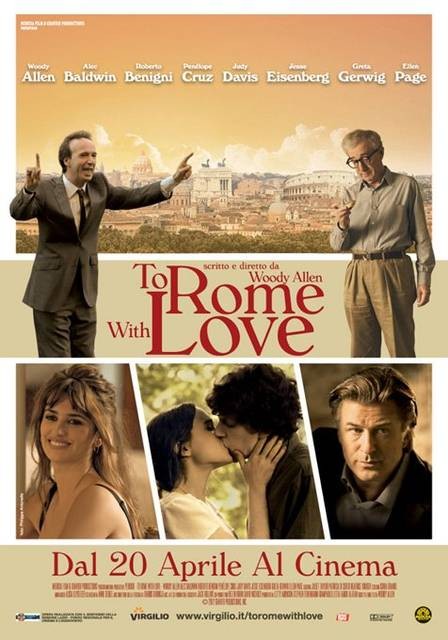 To Rome With Love Ecco La Locandina Italiana 235848