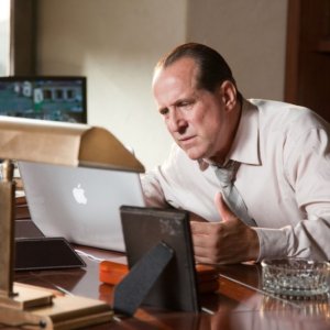 Viaggio in paradiso: Peter Stormare in una scena del film