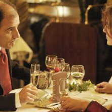 Ciliegine: Laura Morante e Frédéric Pierrot a cena insieme in una scena del film