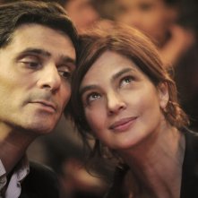 Ciliegine: Laura Morante in una tenera immagine del film insieme a Pascal Elbé