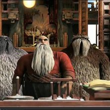 Le 5 leggende: Babbo Natale con i suoi scagnozzi in una scena del film