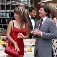 Penelope Cruz in una scena di To Rome with Love con Augusto Fornari