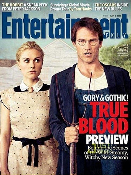 True Blood Una Delle Tre Cover Di Entertainment Weekly Ispirate Ad American Gothic Di Grant Wood Ann 236095