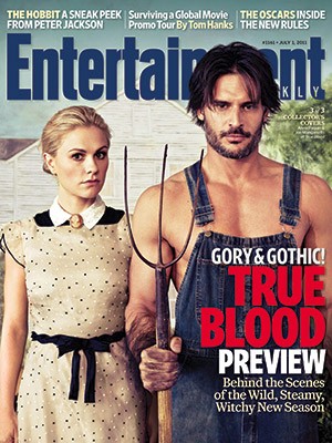 True Blood Una Delle Tre Cover Di Entertainment Weekly Ispirate Ad American Gothic Di Grant Wood Ann 236096