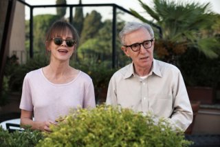 Woody Allen e Judy Davis in una scena di To Rome with Love
