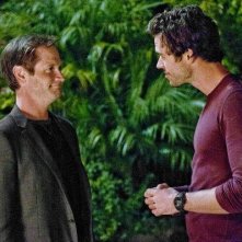 Bent: Matt Letscher e David Walton in una scena dell'episodio pilota
