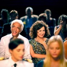 Benvenuto a bordo: Gérard Darmon con Valérie Lemercier in una scena del film