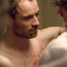 Michael Fassbender in una scena tratta dal dramma carcerario Hunger
