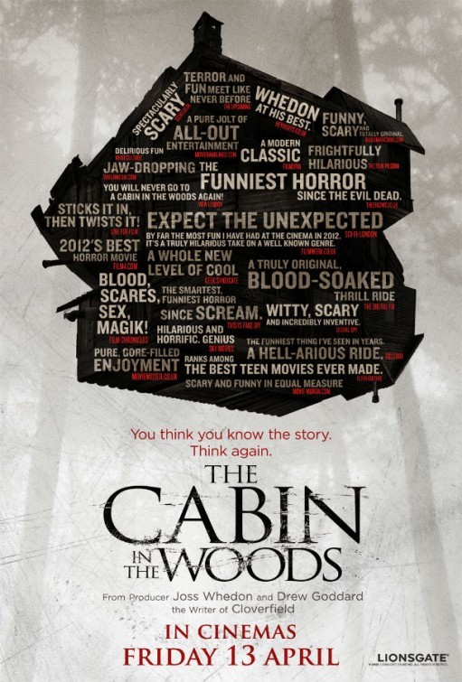 The Cabin In The Woods Nuovo Poster Usa 236237