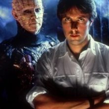 Hellraiser: Clive Barker accanto a Doug Bradley