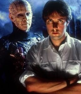 Hellraiser: Clive Barker accanto a Doug Bradley