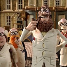 Pirati! Briganti da strapazzo: il Capitano dei Pirati con la sua ciurma in una buffa versione 'scienziato pazzo'