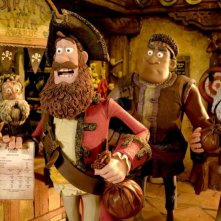 Pirati! Briganti da strapazzo: il Capitano dei Pirati in una scena tratta dal film