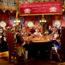 Pirati! Briganti da strapazzo: il Rare Creatures Dining Club in una scena del film