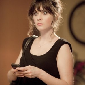Zooey Deschanel nel primo episodio di New Girl, 'Jess'